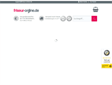 Tablet Screenshot of friseur-online.de